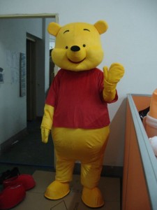 Winnie the Pooh Mascot Costume