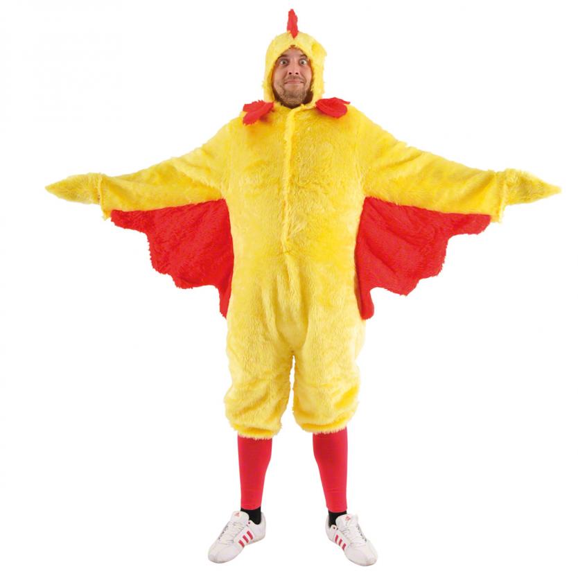 Курица в костюме