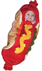 Baby Hot Dog Costume