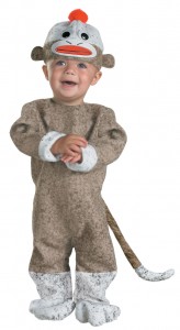 Baby Sock Monkey Costume