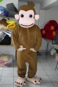 Curious George Costume for Adults