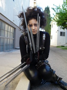 Edward Scissorhands Woman Costume