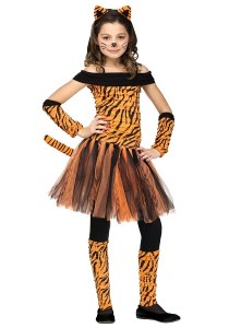 Girl Tiger Costume