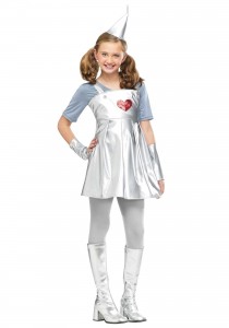 Girl Tin Man Costume