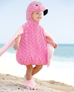 Girls Flamingo Costume