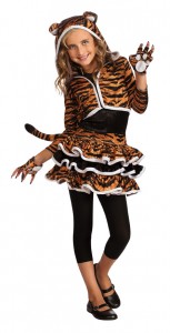 Girls Tiger Costume