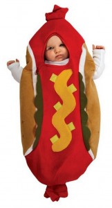 Hot Dog Baby Costume