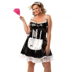 Plus Size French Maid Costume