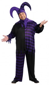 Plus Size Jester Costume