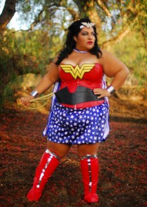 Plus Size Wonder Woman Costume