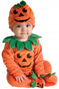 Pumpkin Costume for Baby