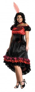 Saloon Girl Costume Plus Size