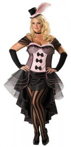 Saloon Girl Plus Size Costume