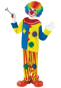 Scary Clown Costumes for Boys