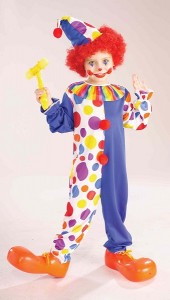 Scary Clown Costumes for Kids