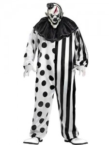 Scary Clown Halloween Costume