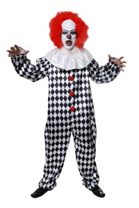 Scary Clown Kids Costume