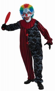 Scary Halloween Clown Costumes