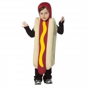 Toddler Hot Dog Costume