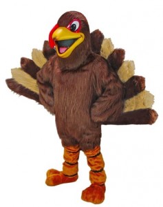 Turkey Mascot Costume