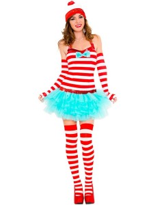 Wheres Waldo Girl Costume