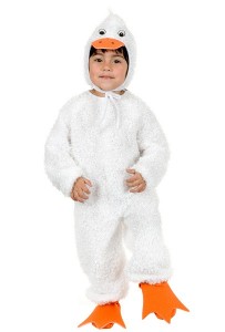 White Duck Costume