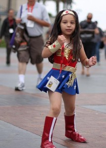 Wonder Woman Costume Girl