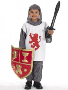 Knight Costume Kid