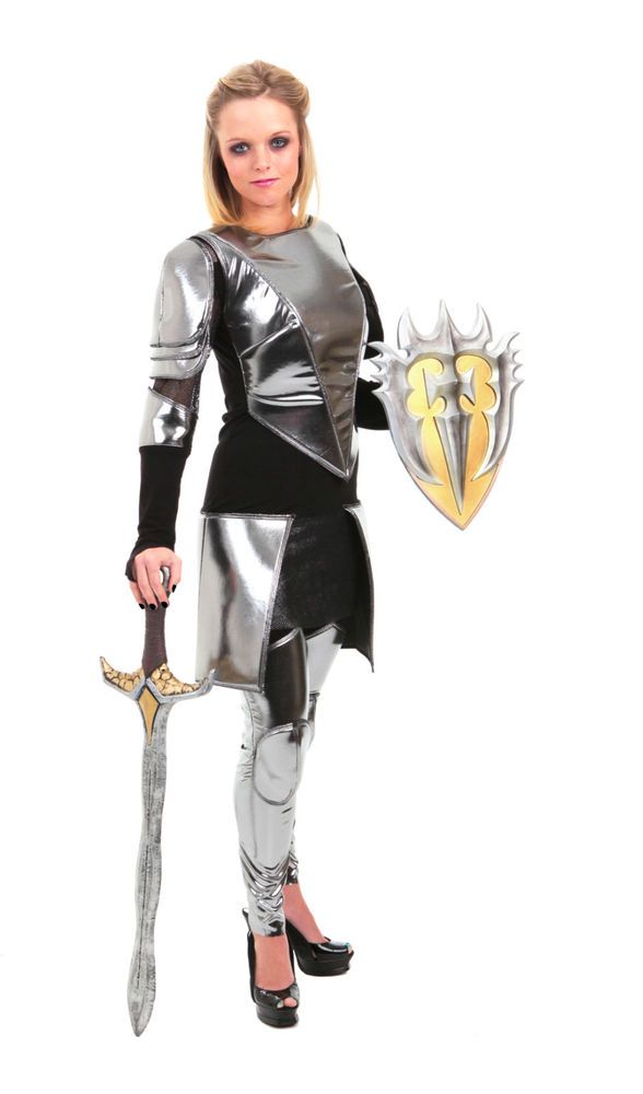 Lady Knight Costume.